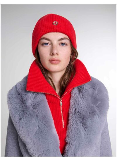 Bonnet en laine et cachemire