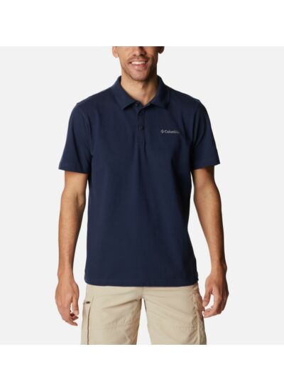 Wingard II Solid Pique Polo Bleu marine
