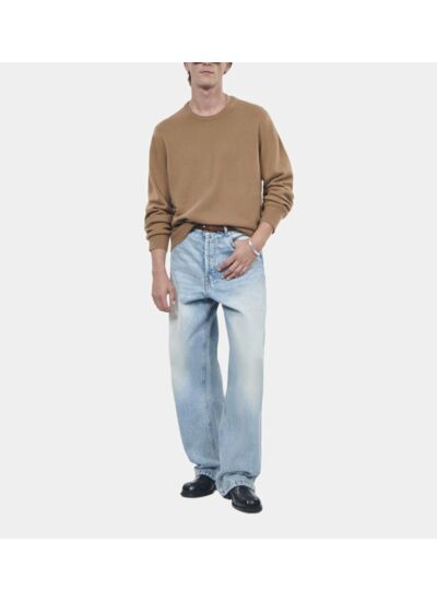 Pull En Cachemire Camel Homme