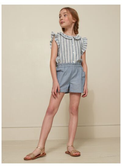 SHORT CHAMBRAY
