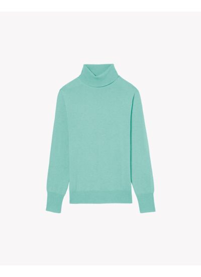 Pull col roulé classique - Homme - MENTHE GLACEE