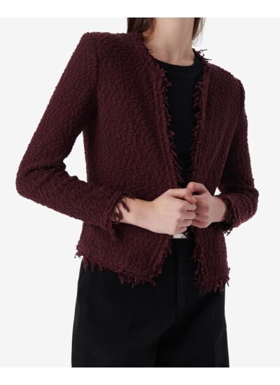 Veste Classique À Franges Shavani