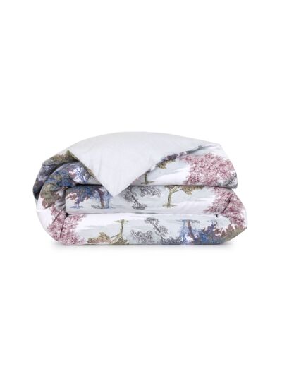 Yves Delorme - Housse de couette en batiste de coton multicouleurs, Parc