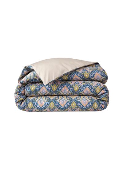 Yves Delorme - Housse de couette en satin multicouleurs, Dandy
