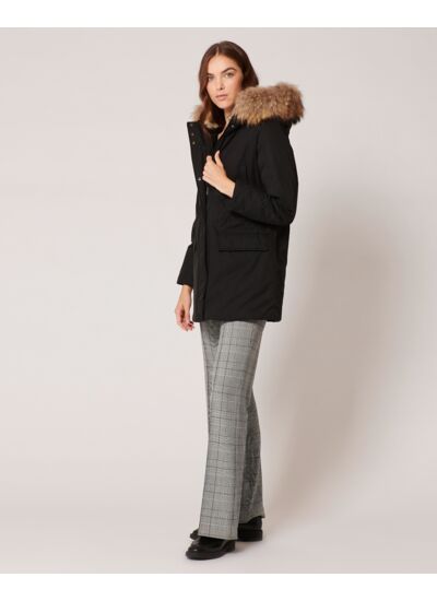 Parka Parson Noir en Coton