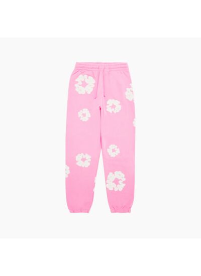 Denim Tears Pantalon de jogging The Cotton Wreath  Rose