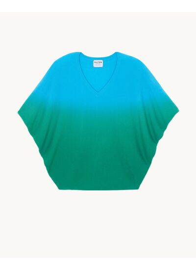 Top Wabibi Top Sans Manche Col V Cachemire Oversize, 2 fils