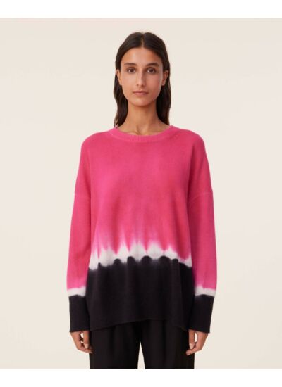 Pull Sienna Stripe Dye Pull Cachemire Oversize Tie & Dye, 4 fils