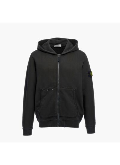 Stone Island - Hoodie Zip - Black