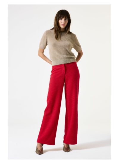 Women Pants Red