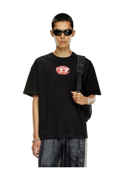 T-shirt avec logo effet lumineux