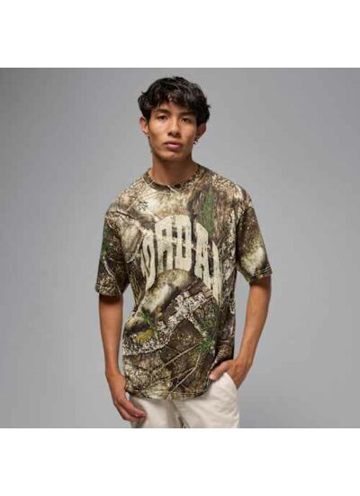 M J BRK RLT AOP SS CREW