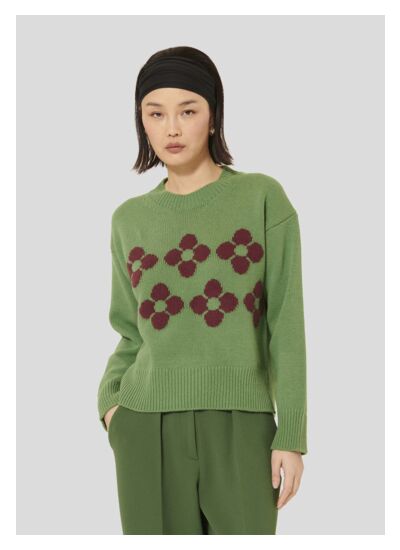 Pull Phelycia-Cactus en Laine