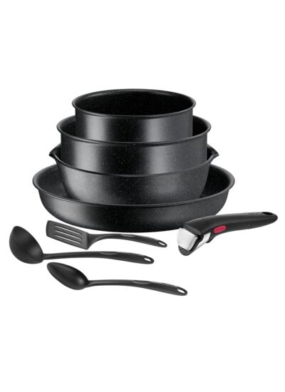 Tefal Ingenio Black Stone 8-piece Set