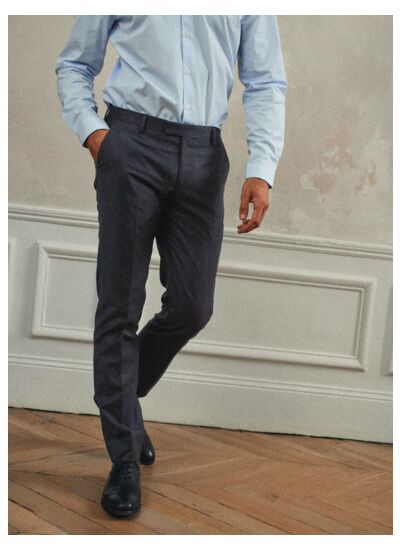 Pantalon de costume Gekko Mixed Navy