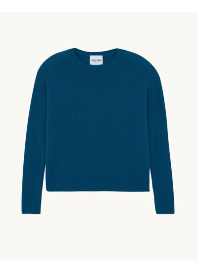 Pull amelie Pull Cachemire Col Rond Oversize Femme, 2 fils