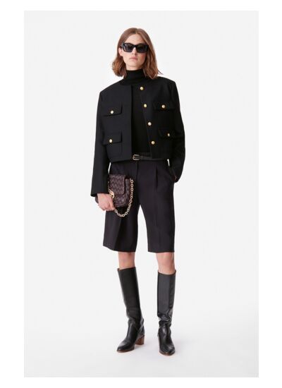 Short Dalsam En Viscose Mélangée