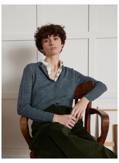 CARDIGAN AJOURE