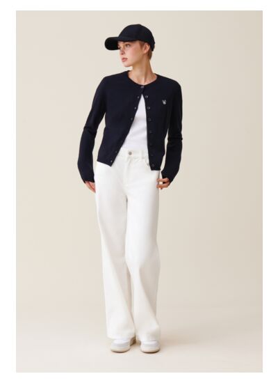 Cardigan Jean Toto laine