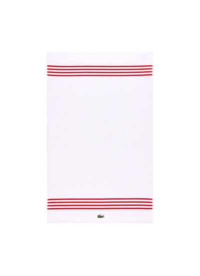 Lacoste - Serviette de bain en coton 420 g/m², L Courtline