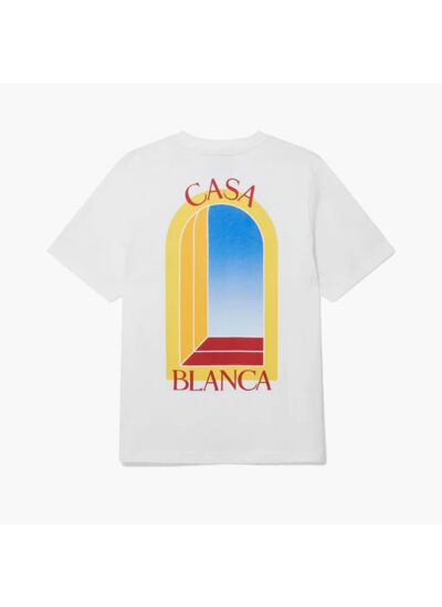 Casablanca T-Shirt L'Arche De Jour Blanc