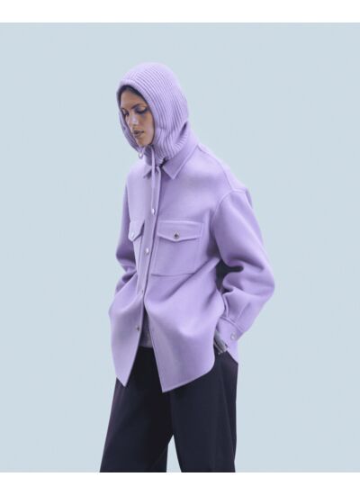 Cagoule Regular à Cotes