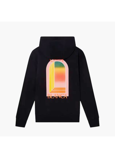 Casablanca Hoodie - Gradient L'Arche - Noir