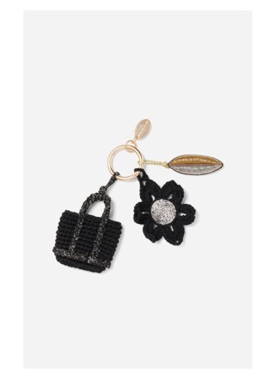 Charm Feuille En Coton Mélangé