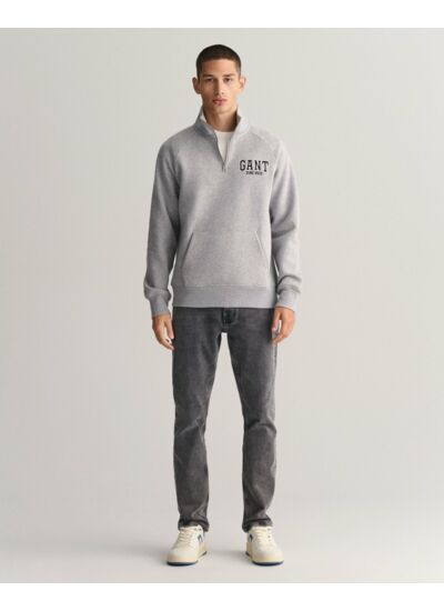 Jean slim fit noir délavé