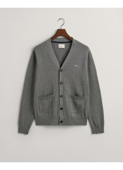Classic Cotton V-Neck Cardigan