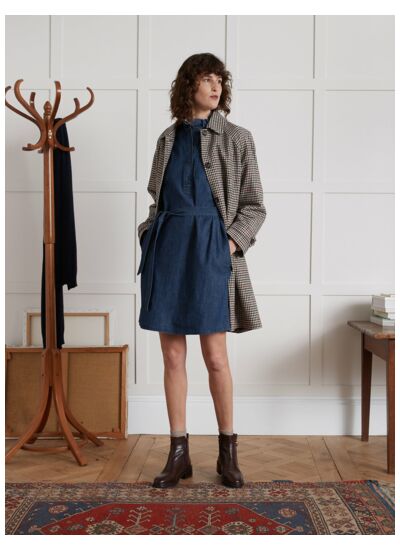 ROBE FROUFROU CHAMBRAY