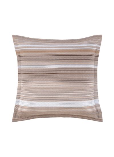 BOSS Home - Taie d'oreiller en satin de coton, Metastripe