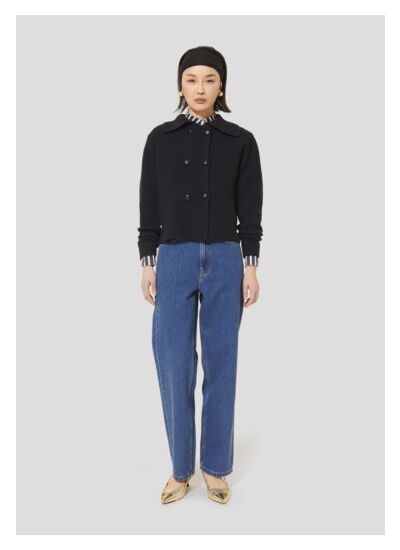 Gilet Goldie-Nuit en Laine