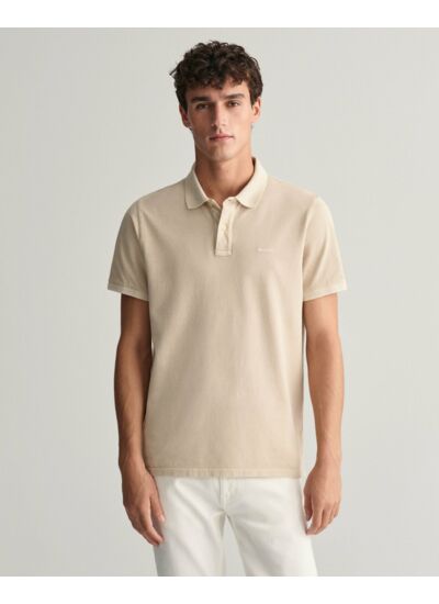 Polo en coton piqué Sunfaded