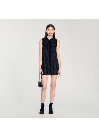Robe en maille fantaisie