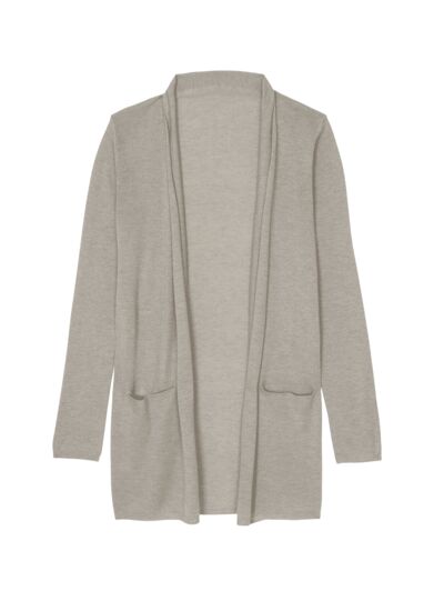 Gilet JANE Cardigan long soie et cachemire femme