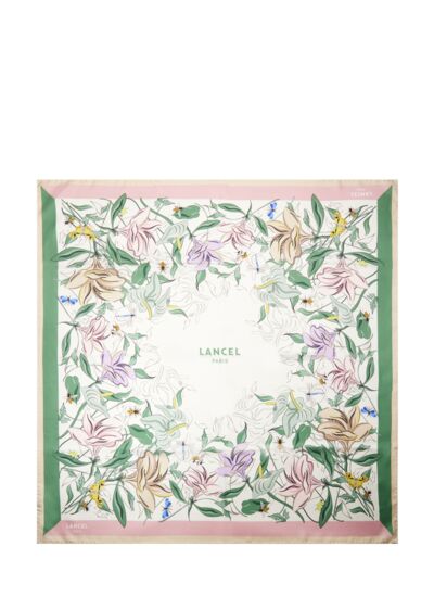 MOTIF TUTTI FLEURI - CARRE 90 - Multico Rose