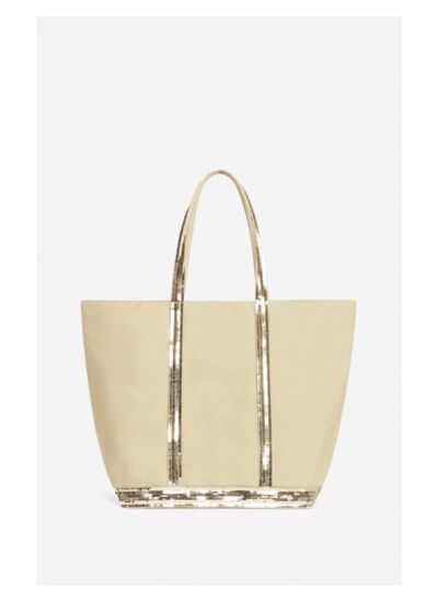 Cabas L En Toile En Lyocell Et Coton