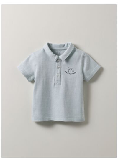 POLO RAYE VERT