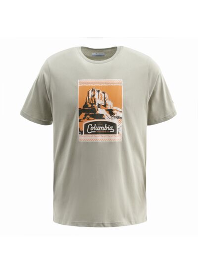 M Timberview Trail FS Graphic Tee Vert