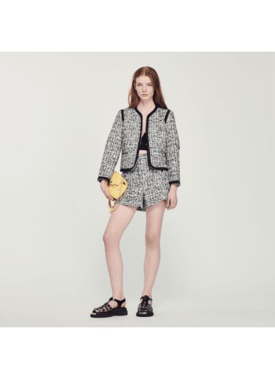 Veste en tweed