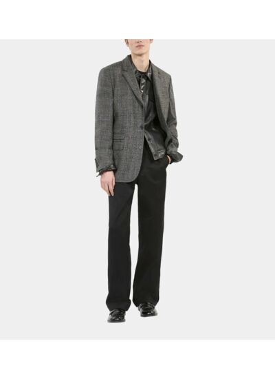 Blazer En Laine Prince De Galles Homme