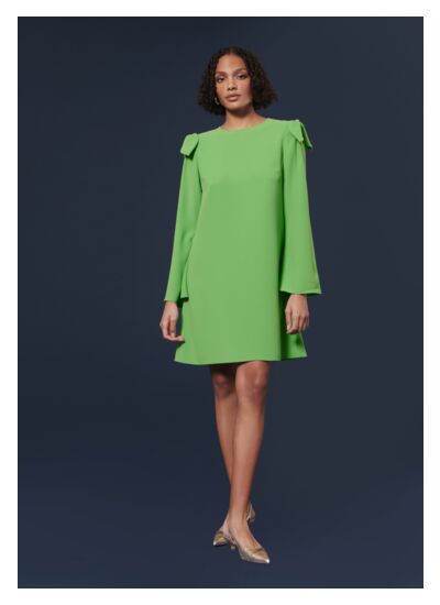 Robe Renato-Vert en Polyester