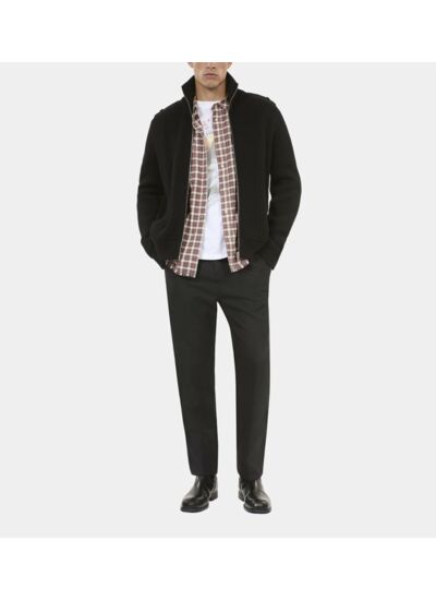 Cardigan En Coton Noir Homme