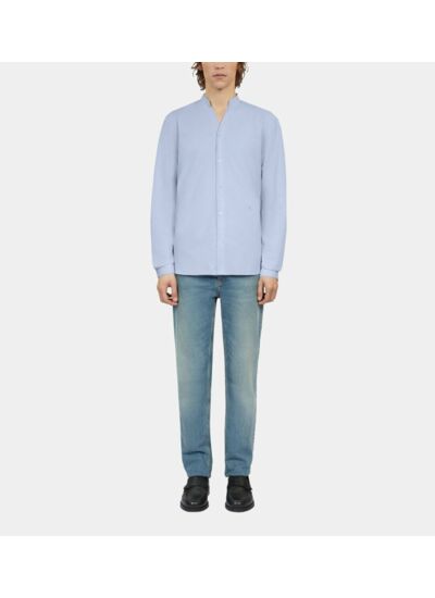Chemise Formelle Bleu Ciel En Popeline Homme