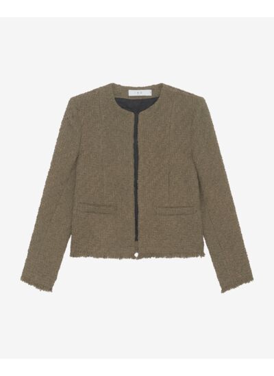Veste Classique En Tweed Rowy
