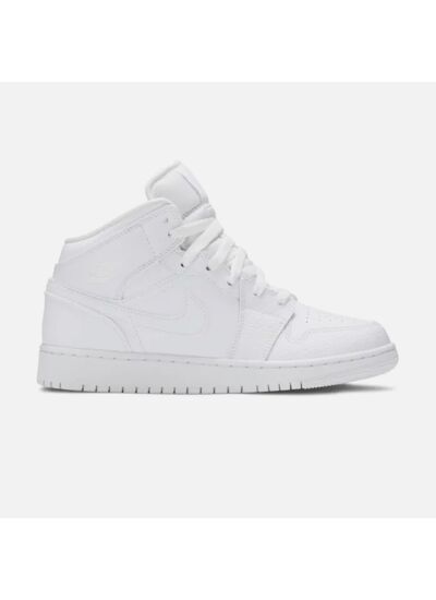 Air Jordan 1 Mid Triple White