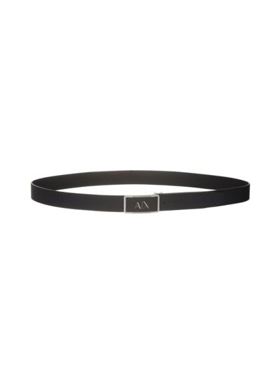 Ceinture homme double noir/marine