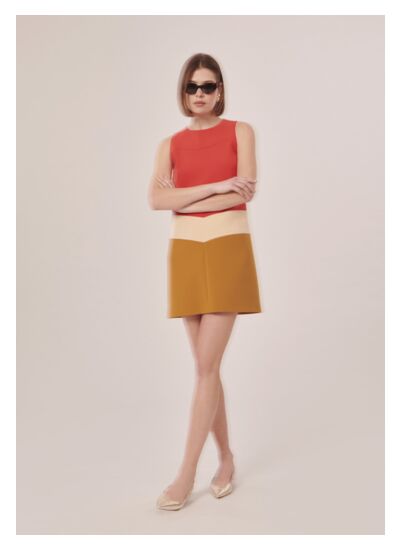 Robe Rawell-Corail en Polyester
