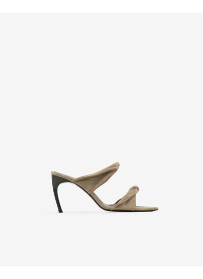 Sandales À Talons Twisty Suede
